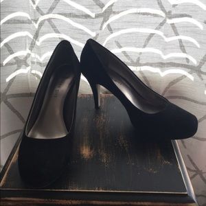 Black Suede Heels